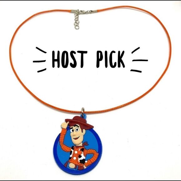 Toy Story Woody Soft PVC Kid’s Necklace (W3) - Picture 1 of 5